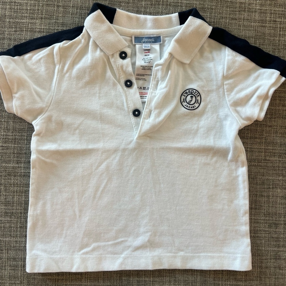 Jacadi collared polo - 24 months